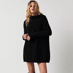 Black small feee people ottoman tunic